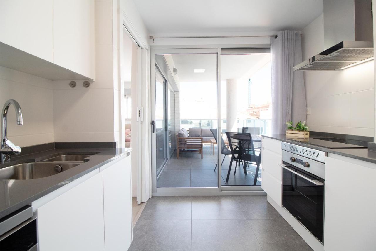 Global Properties, Moderno Apartamento A 3 Minutos De La Playa Puerto de Sagunto Luaran gambar